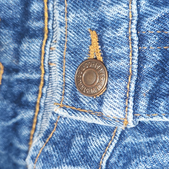 Levi's 619 Baggy Straight Leg Jeans Vintage 1982 Orange Tab - Picture 4 of 12